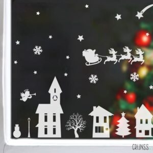 kerst raamdecoratie sticker
